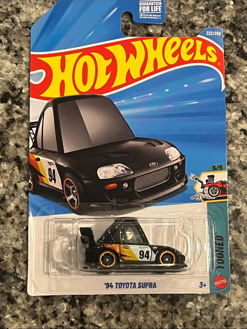 Hot Wheels 94 Toyota Supra Tooned Toy Car Mattel 1/64 new
